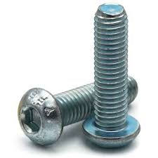 Button Head Socket Screws High Tensile Zinc Plated